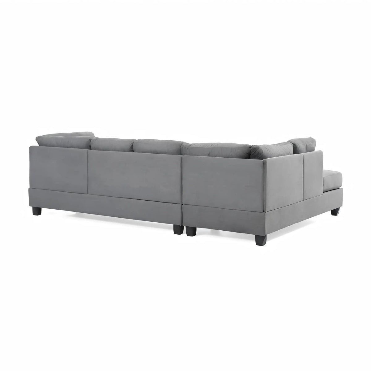 Malone Comfort Sectional | Pocketed Coil And Foam Seating | Removable Backs | 111 Inch Length