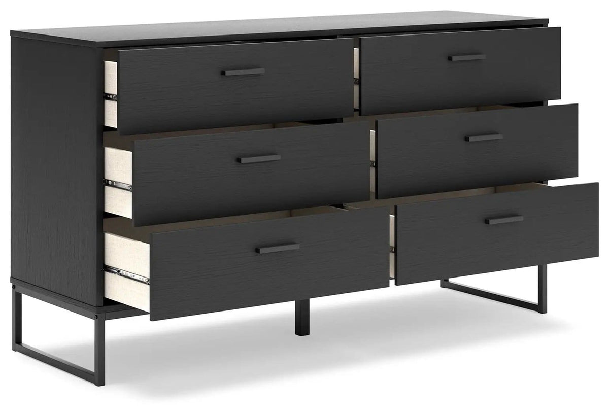 Socalle Six Drawer Dresser | 2 Pieces | Bedroom Furniture | Bedroom