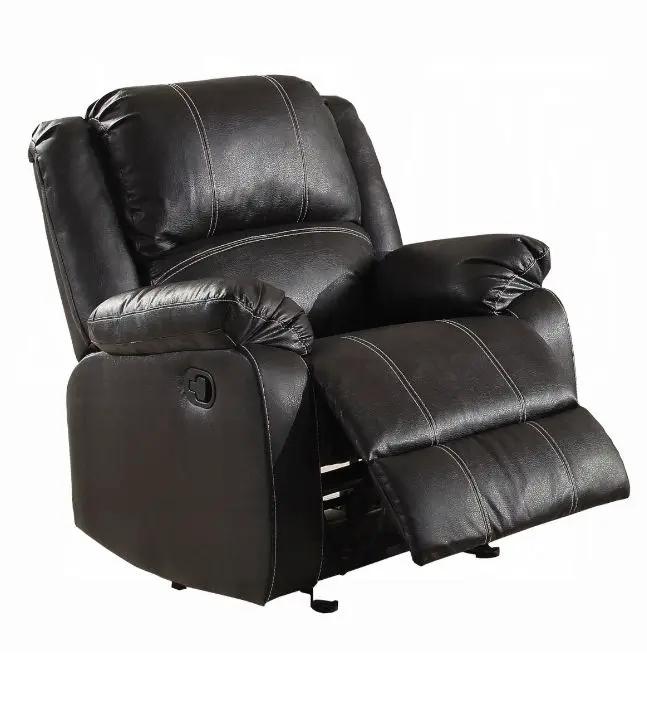 Zuriel Recliner Chair | Synthetic Wrapped Design | Smooth Reclining Mechanism | External Latch