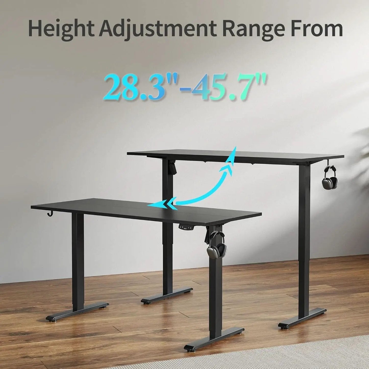48 Inch Electric Standing Desk With Adjustable Height from PriceLows™
