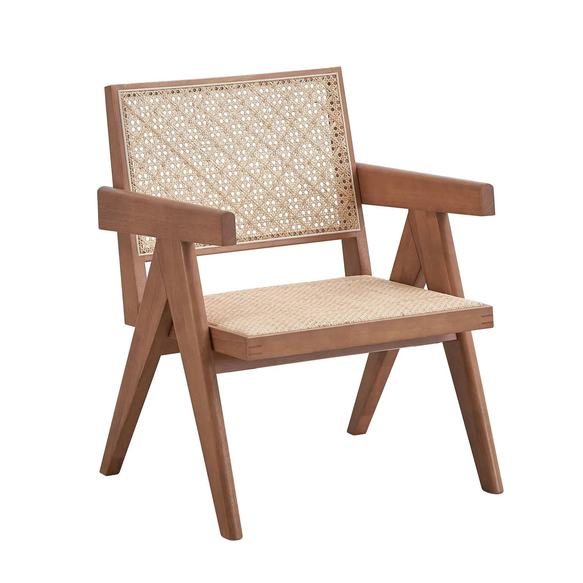 Velentina Accent Chair | Natural Rattan | Handwoven Seat And Back | Breathable Design