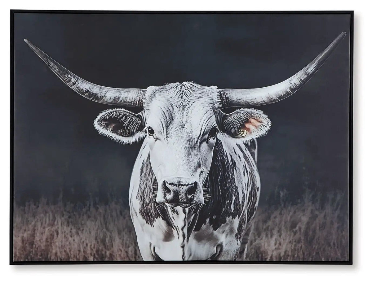 Harlandale Wall Art | 47.75 x 1.5 x 36 in | Home Furniture | Black / White / Brown