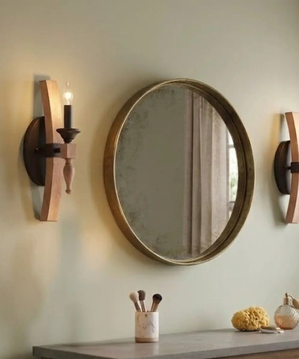 Wall Sconce | 1 Light | Aged Bronze Finish | 5 Inch Width