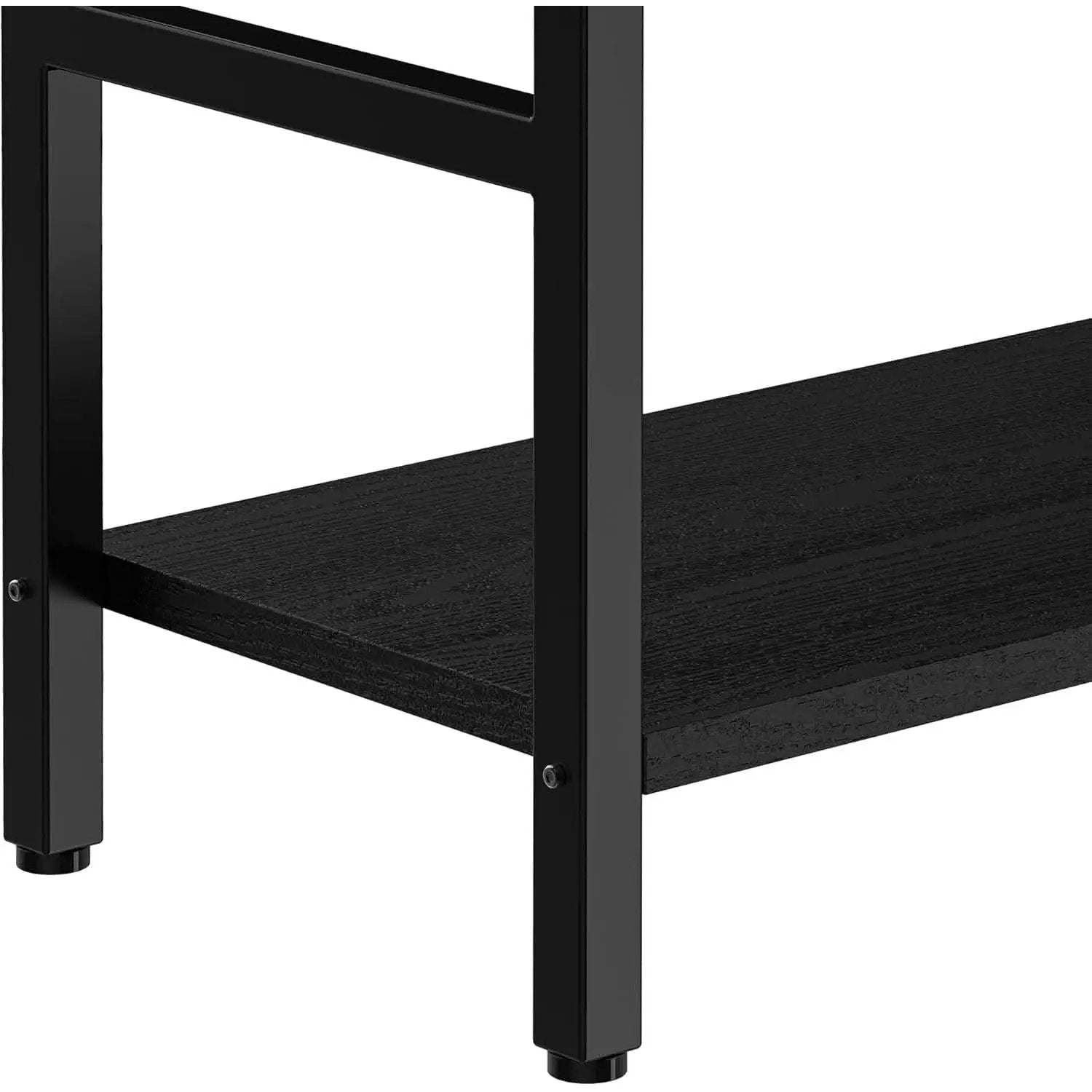 Triple Wide Industrial Bookshelf With Metal Frame 14 Open Shelves from PriceLows™