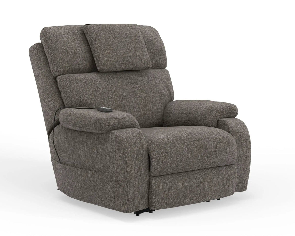 Snoozer Power Lift Power Headrest Lay Flat Recliner With CR3 Heat / Massage / Zero | 3 Pieces | Fabric | Living Room