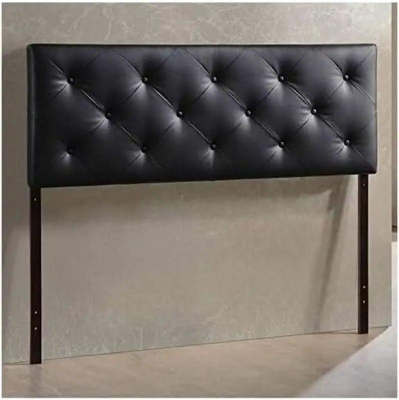 Elegant Modern Faux Leather Upholstered Headboard for Bedrooms from PriceLows™