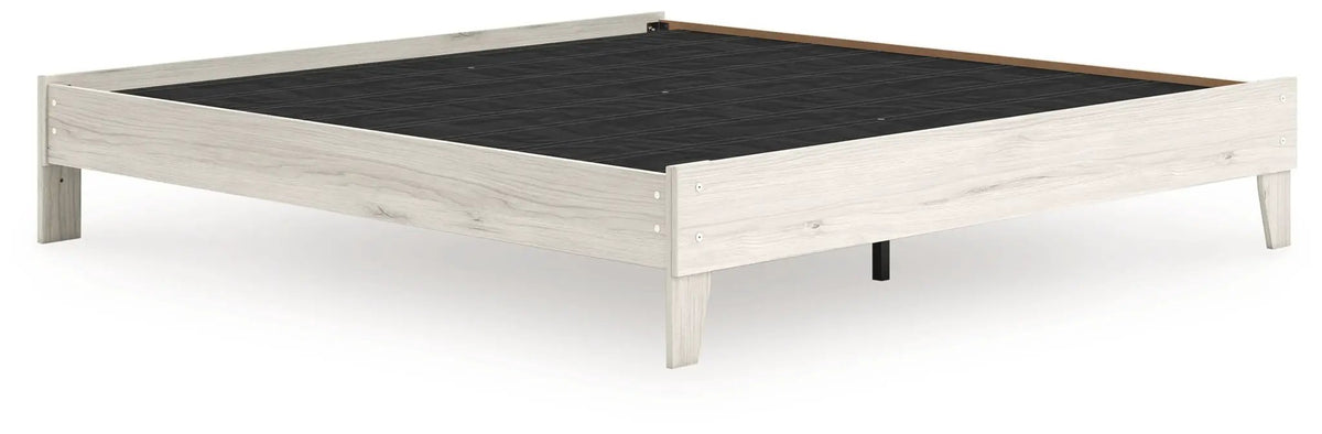 Socalle Platform Bed | Space-Saving Design | Clean-Lined Profile | Contemporary Style