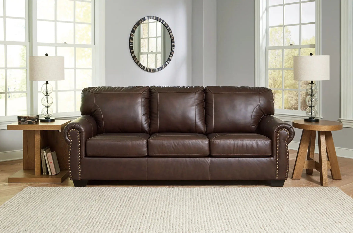 Colleton Sofa | Dark Brown | 26 Inch Arm Height | 92 Inch Length