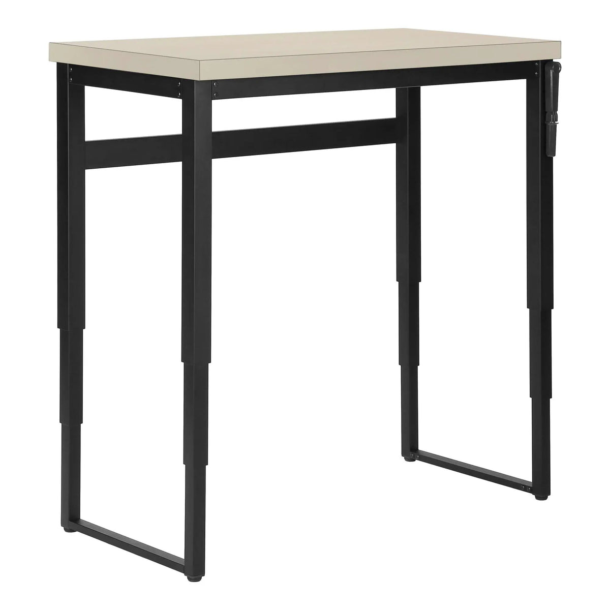 Adjustable Standing Computer Desk | 47.25 Inch Width | Thick Panel Tabletop | Contemporary Design
