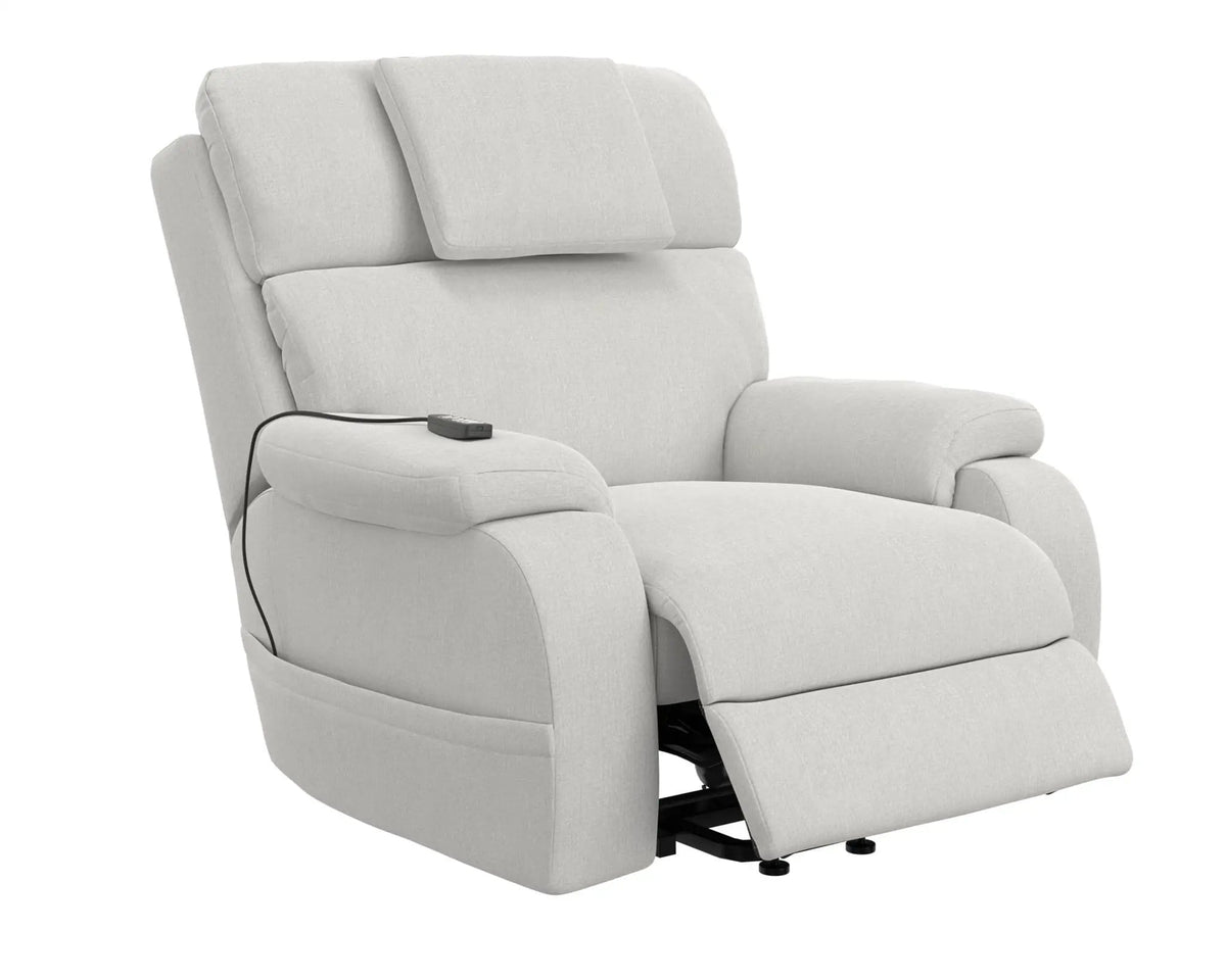 Snoozer Power Lift Power Headrest Lay Flat Recliner With CR3 Heat / Massage / Zero | 3 Pieces | Fabric | Living Room