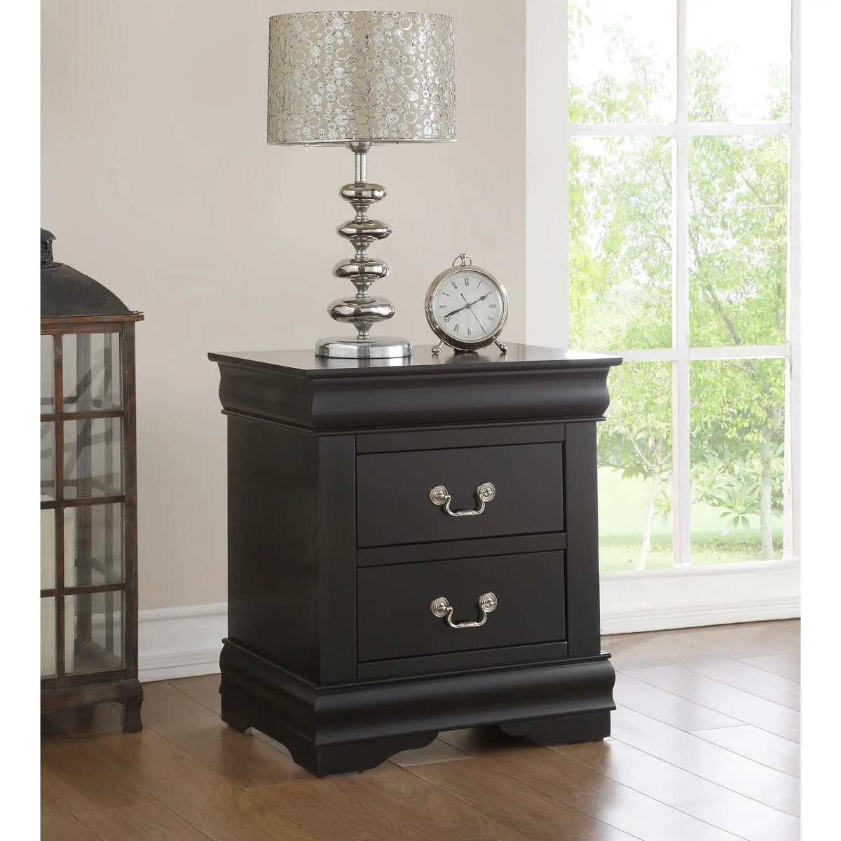 Nightstand | Modern Style | Two Large Drawers | Durable Frame