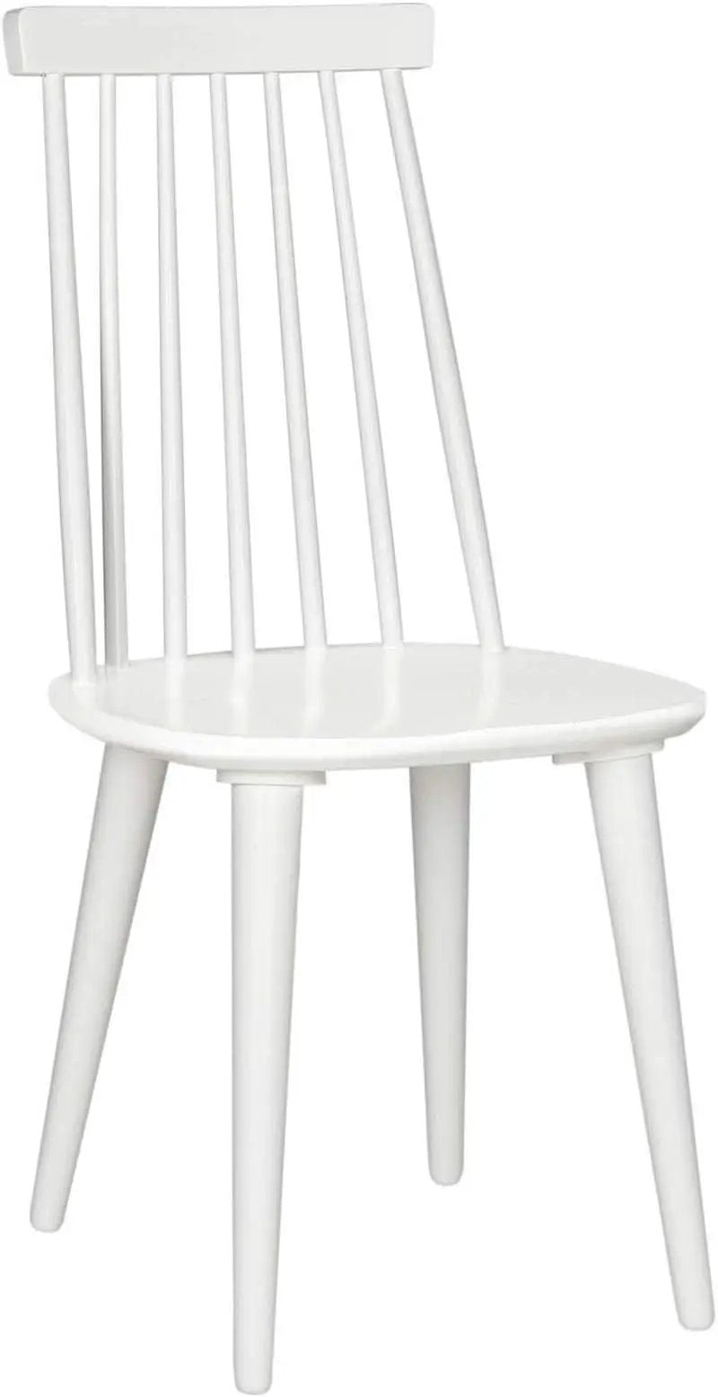 Burris Farmhouse Spindle Side Chair Natural White Set Of 2 from PriceLows™