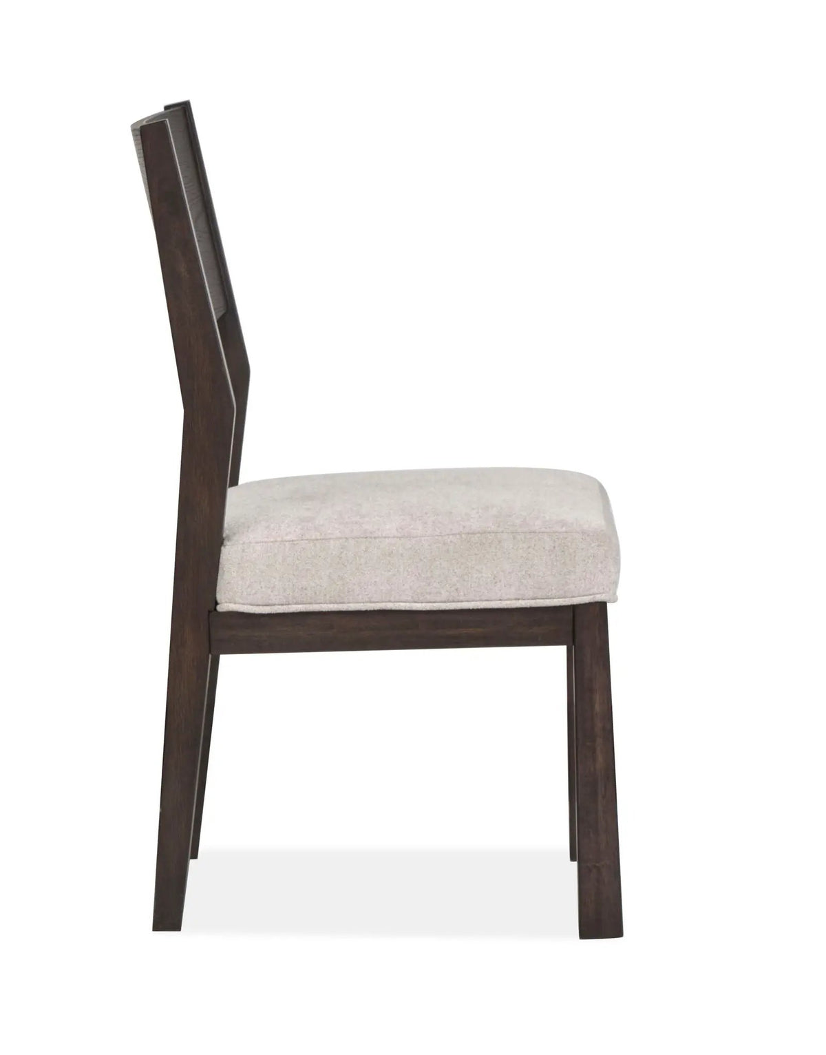 Tauren Side Chairs | Set Of 2 | Solid Back | Coffee Bean Finish