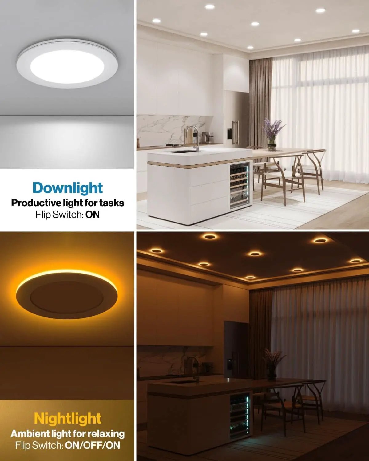 Sunco 24-Pack 4 Inch Ultra Thin LED Recessed Ceiling Lights from PriceLows™