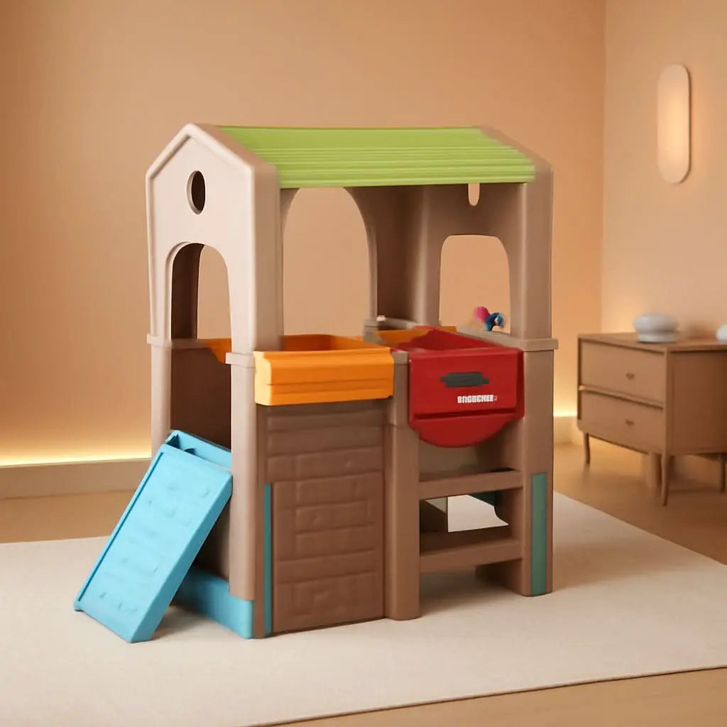 Discovery Playhouse For Kids Indoor Outdoor Climbing from PriceLows™