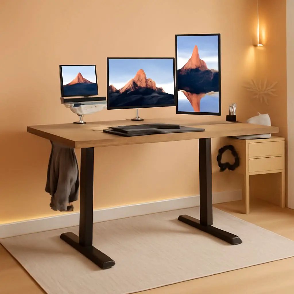 48x24 Inch Electric Standing Desk With Adjustable Height from PriceLows™