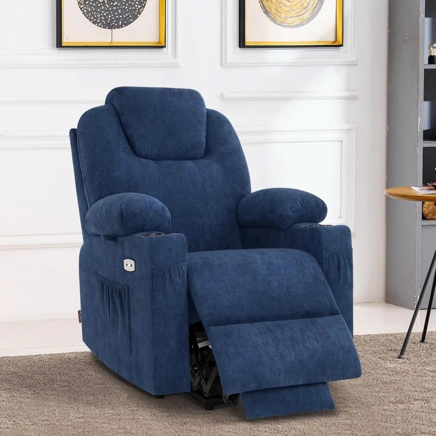 Petite Power Lift Recliner With Massage And Heat USB Ports from PriceLows™