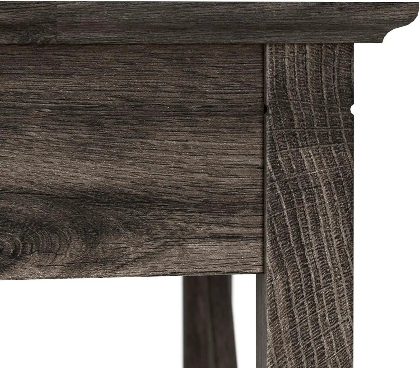 60 Inch L Shaped Desk Modern Farmhouse Home Office from PriceLows™