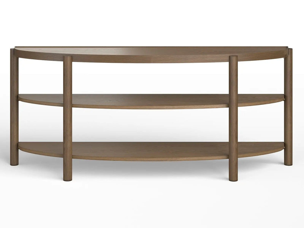 Hadleigh Demilune Sofa Table | 2 Pieces | Wood | Living Room