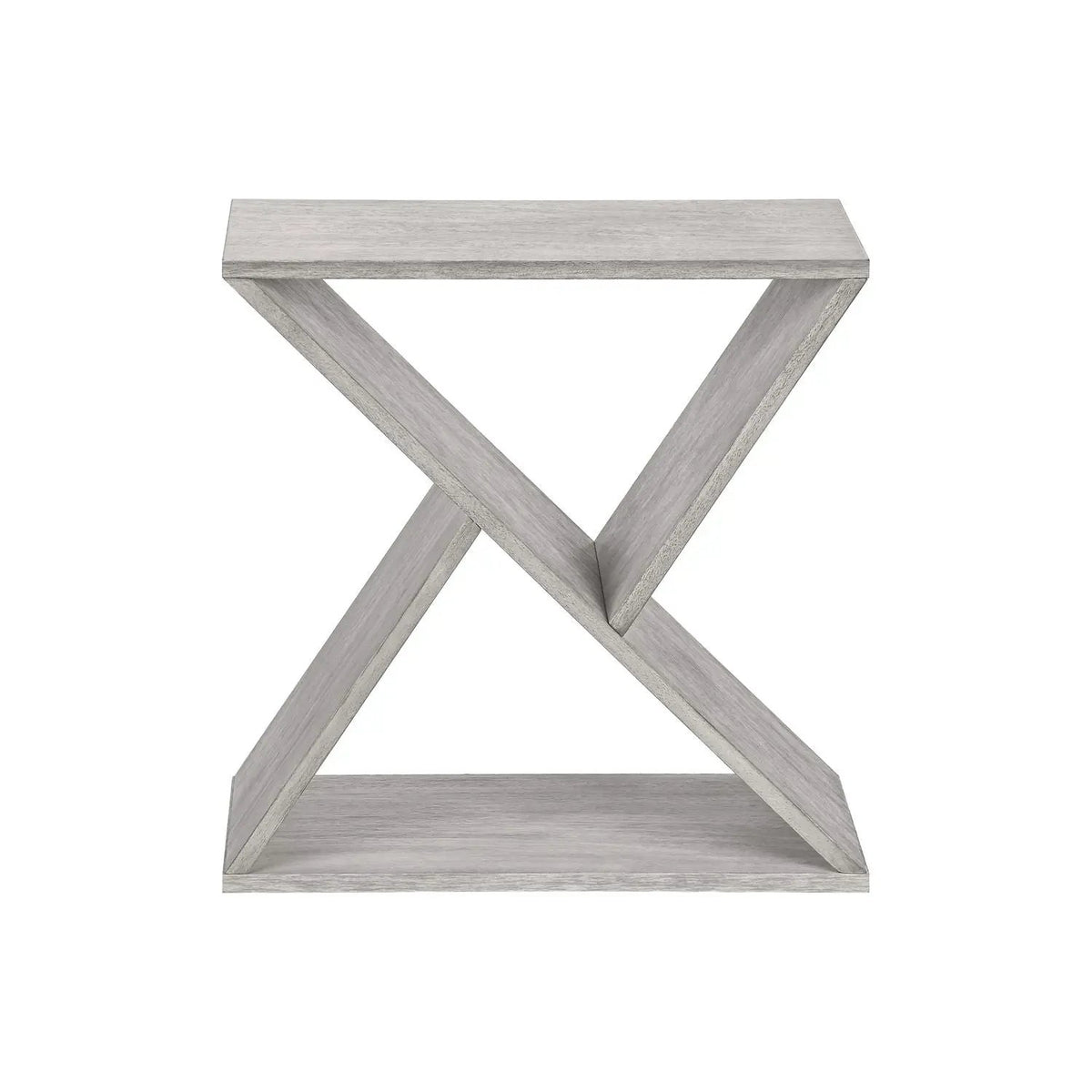 Accent Side Table | 24 Inch High | Veneer Finish | Modern Nightstand