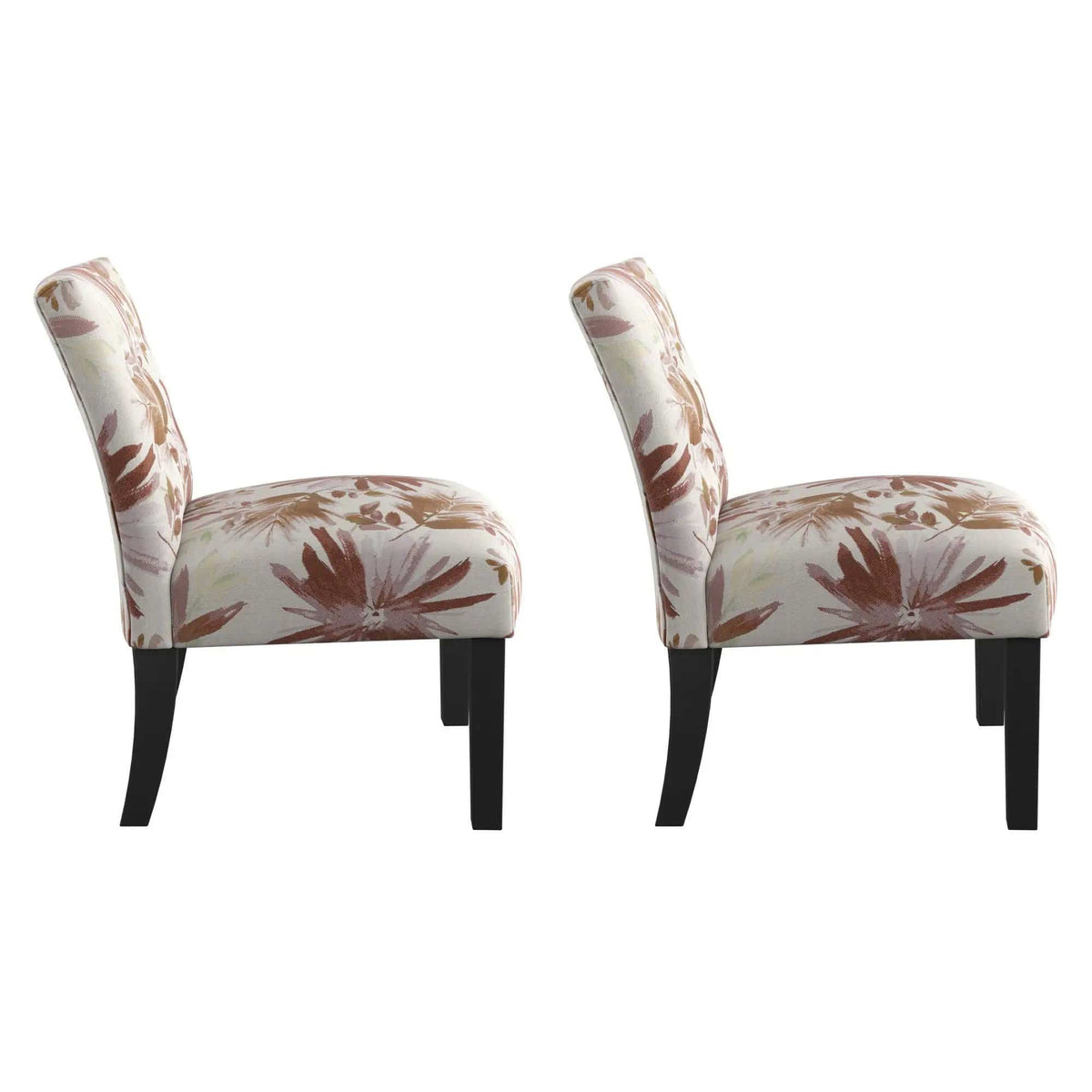Verma Floral Accent Chair | 22 x 22 x 31 in | Living Room Furniture | Living Room