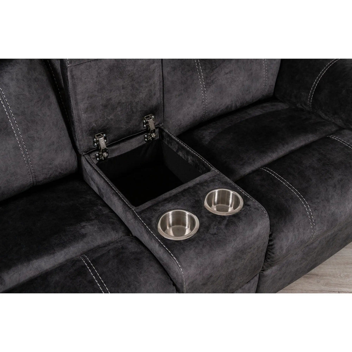 Sonet Domino Recliner Reclining Loveseat | 2 Pieces | Fabric | Living Room