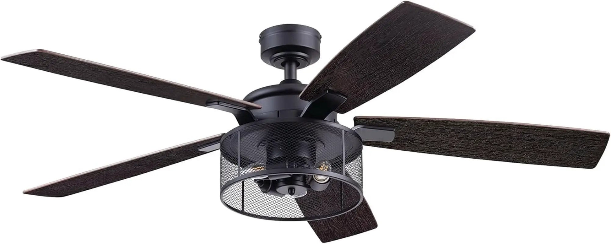IndustrialStrength 52 Inch Ceiling Fan With LED Light from PriceLows™