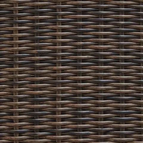 Monterey Point Rectangular Table | 2 Pieces | Wicker & Aluminum | Living Room