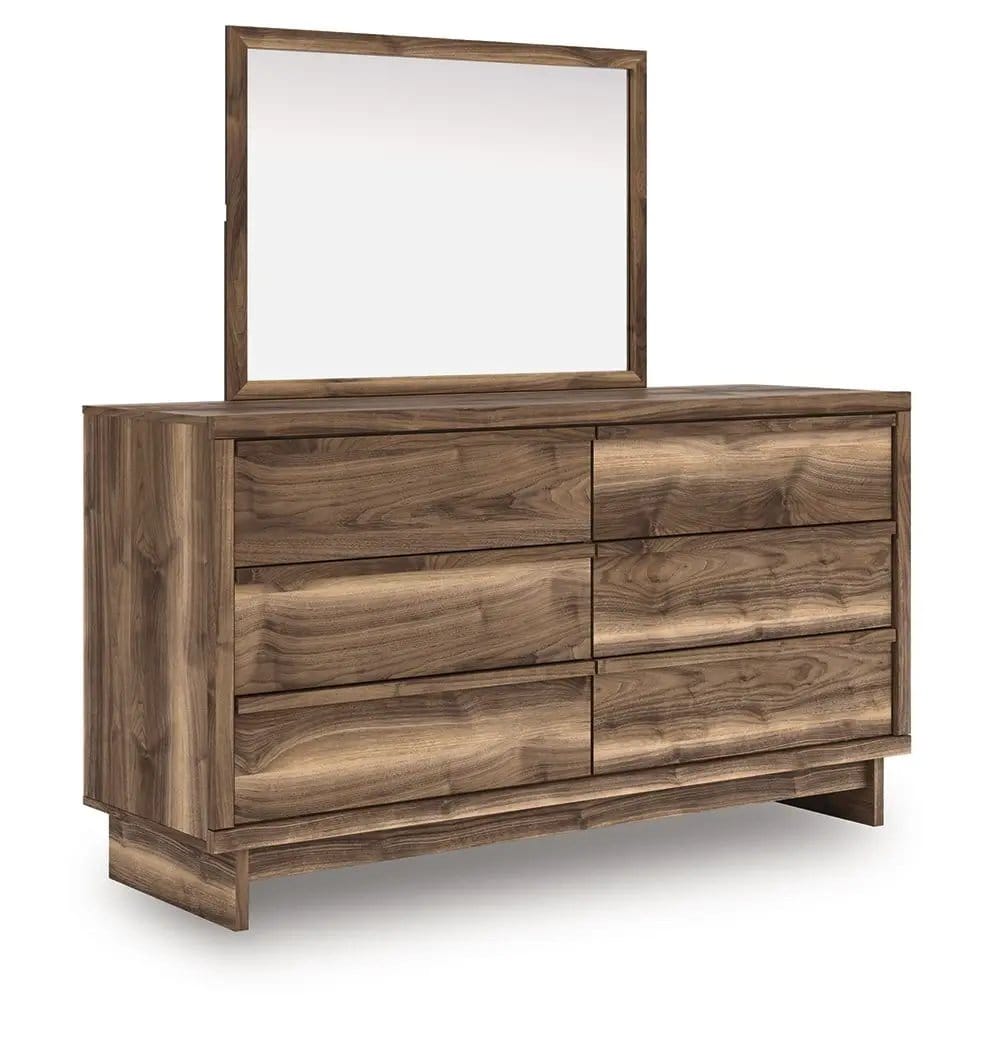 Chirason Six Drawers Dresser | 2 Pieces | Bedroom Furniture | Bedroom