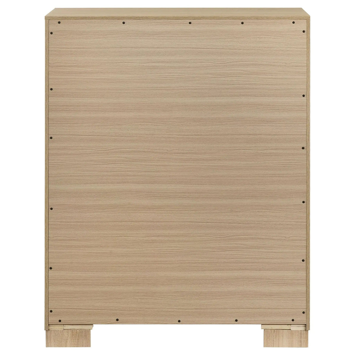 Arielle 4-drawer Bedroom Chest of Drawers | 35.5 x 17.25 x 45.75 in | Engineered Wood & Veneer | Light Oak