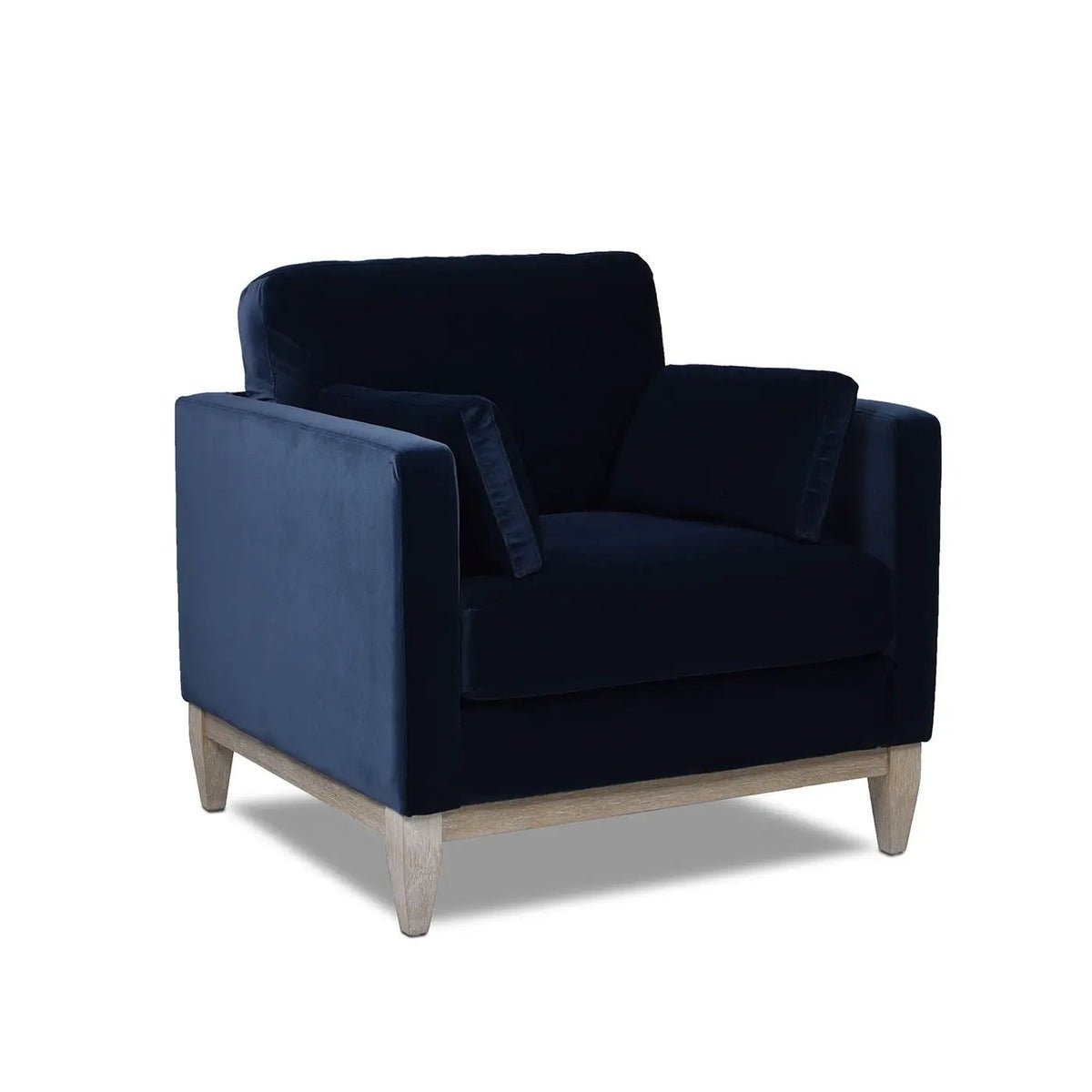 Knox Modern Farmhouse Arm Chair | Feather-Down Wrapped Cushions | Reversible Back And Arm Cushions | Durable Upholstery