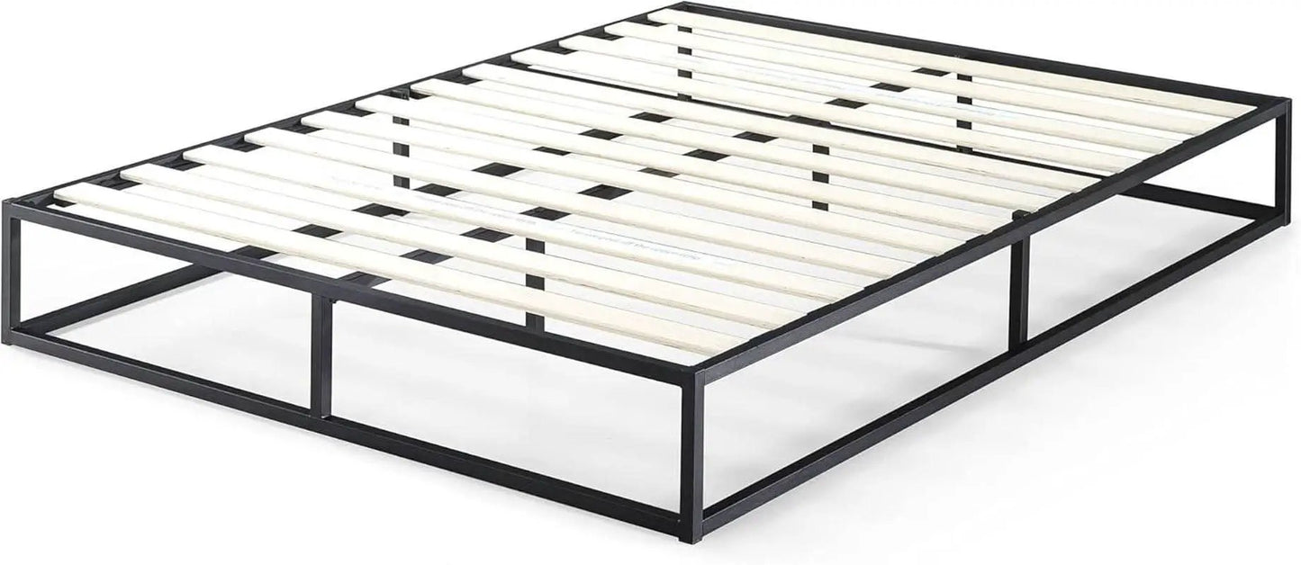 Full Size Platform Bed Frame No Box Spring Slats Included from PriceLows™