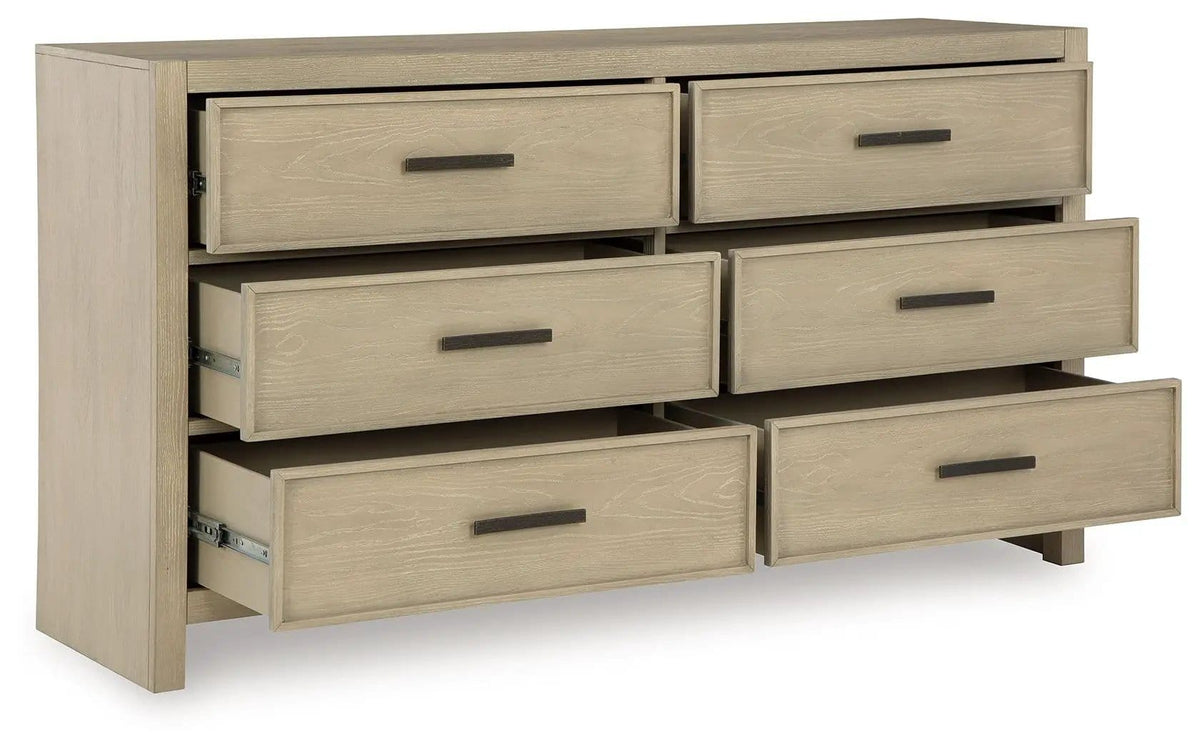 Calmoro Dresser | 2 Pieces | Steel & Metal | Bedroom