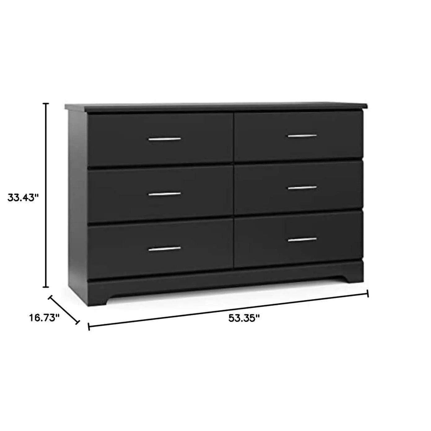 Storkcraft Brookside 6 Drawer Dresser For Nursery Furniture from PriceLows™