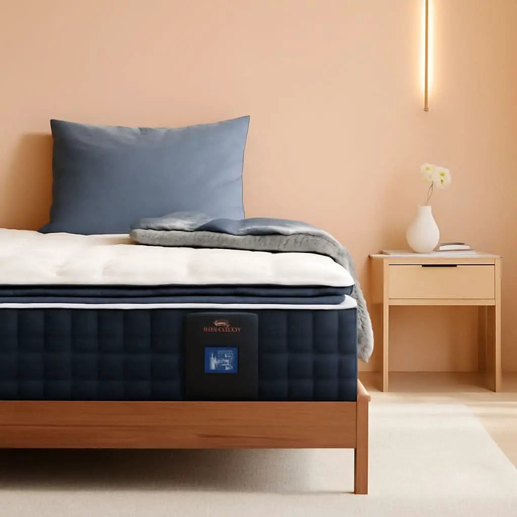 Queen Size Thermoregulating Hybrid Memory Foam Mattress from PriceLows™
