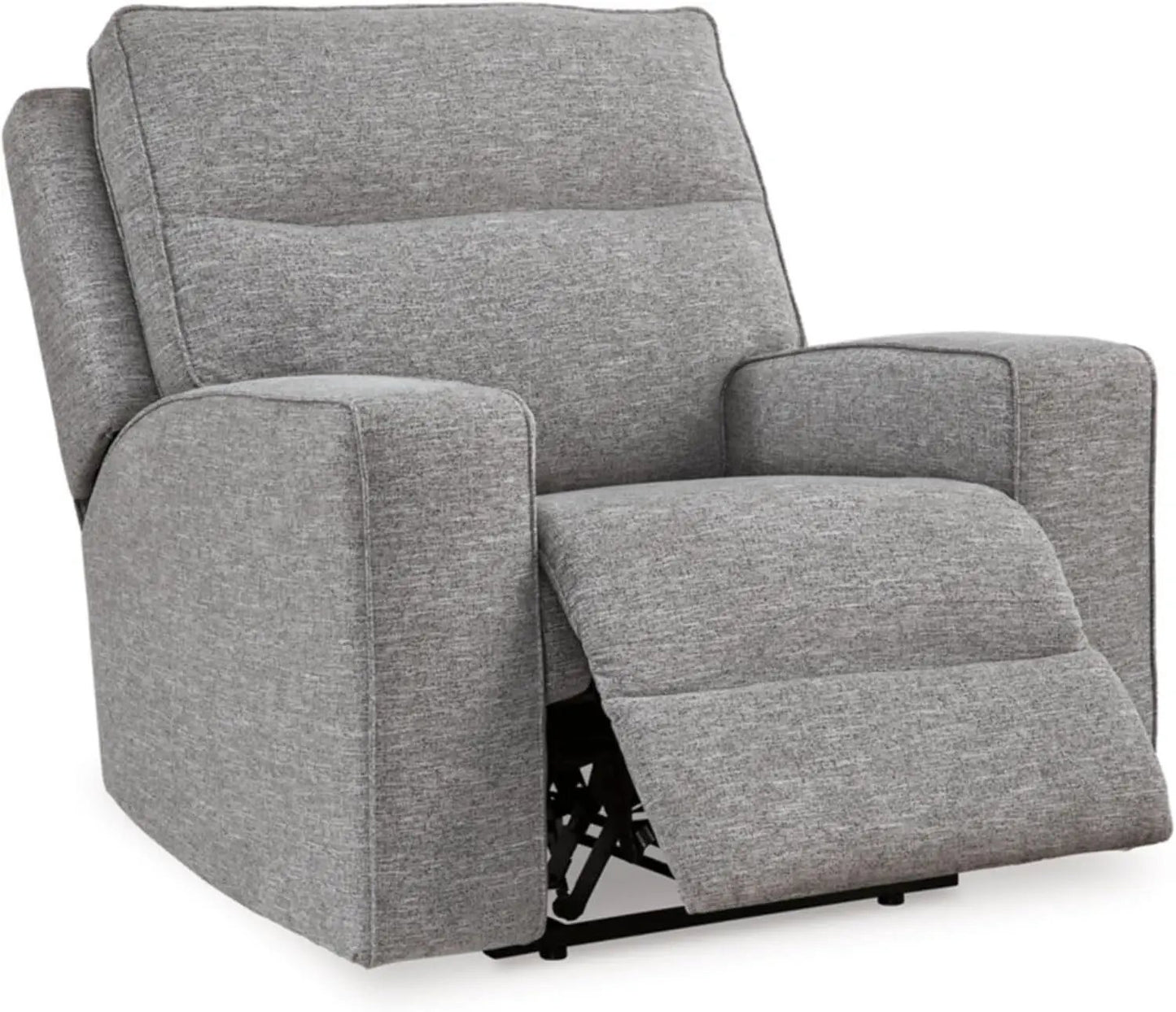 Gray Power Recliner With Adjustable Comfort For Living Room from PriceLows™