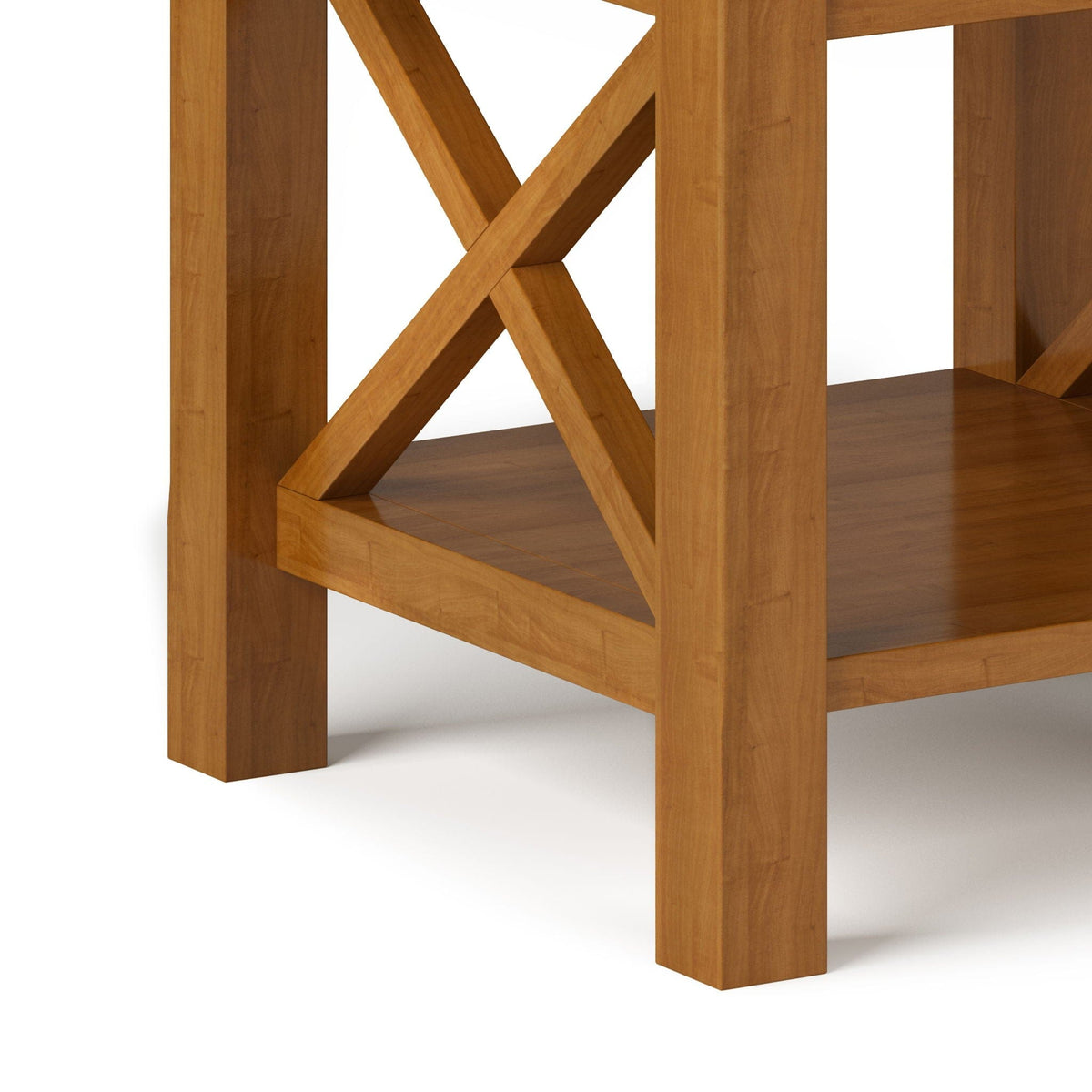Kitchener Handcrafted Table | 6 Pieces | Solid Wood & Metal | Living Room