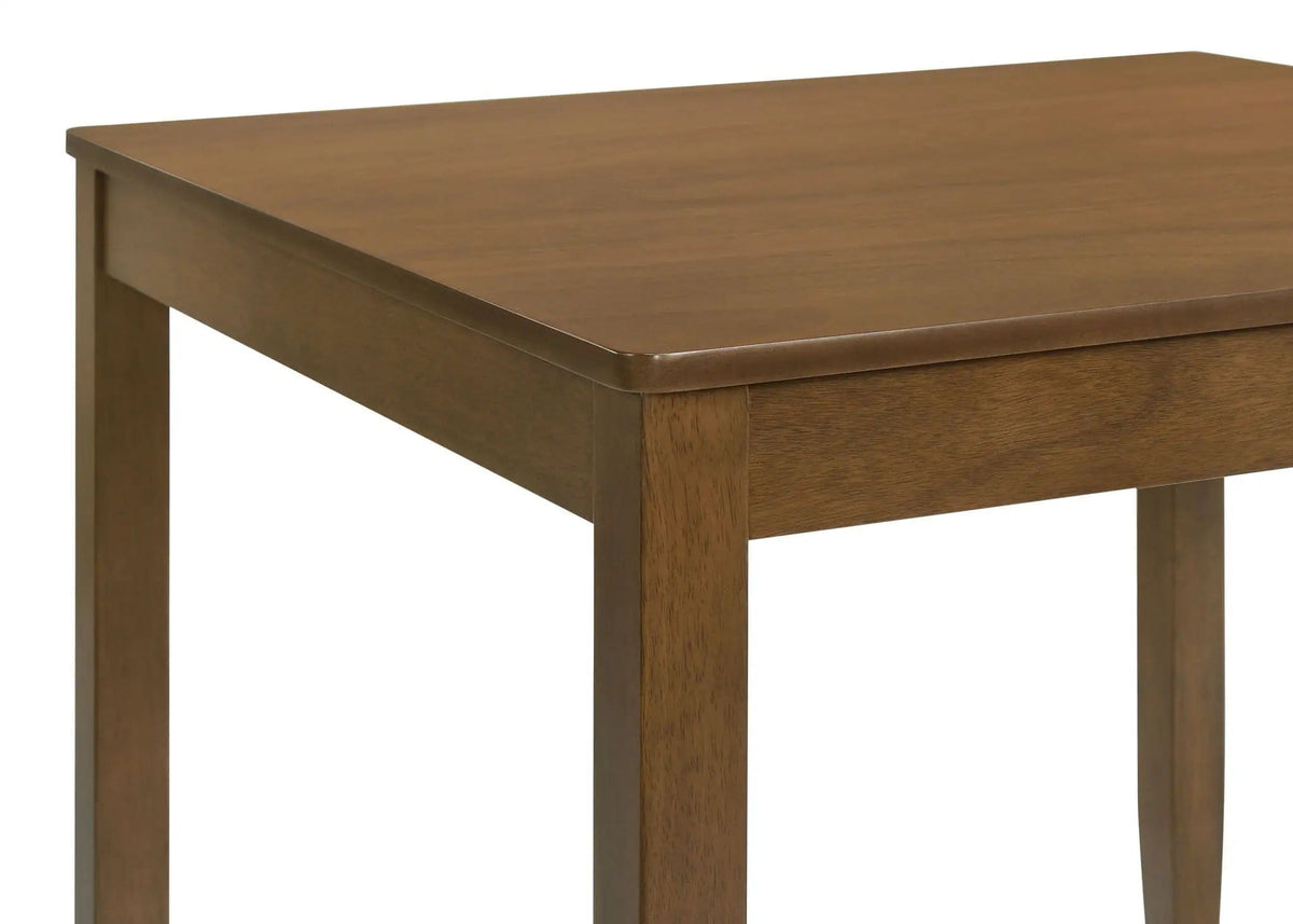 Parkwood 5-piece Square Dining Table Set Honey | 5-Piece Set | Dining Room Furniture | Brown