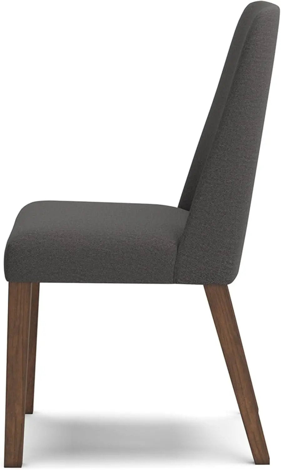 Upholstered Dining Chair, Foam Cushion, Dark Gray Set Of 2 from PriceLows™