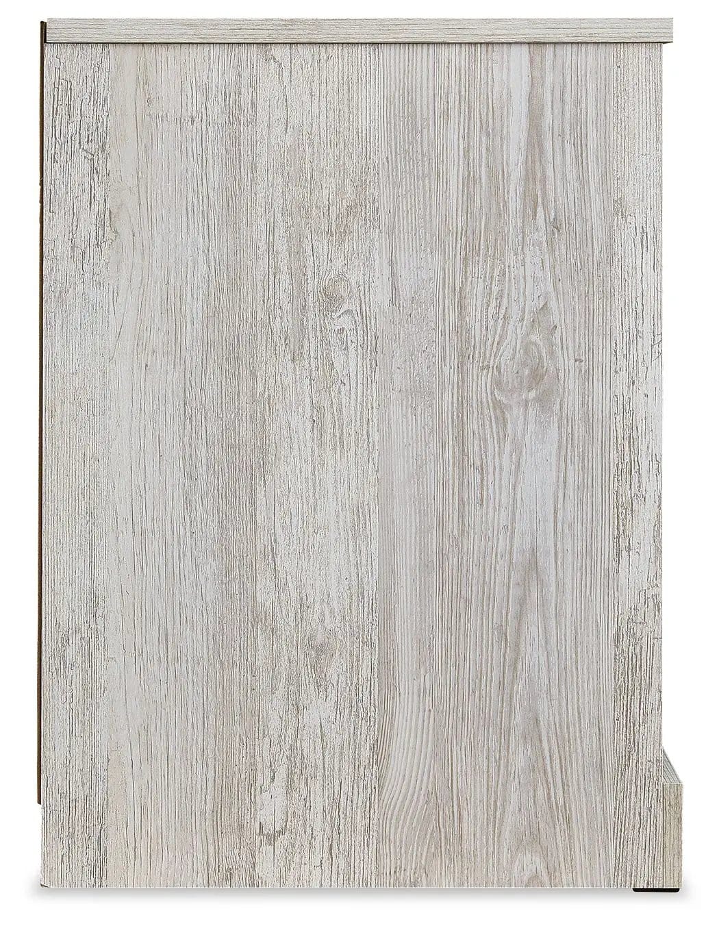 Paxberry One Drawer Night Stand Accent Nightstand | 15.79 x 16.34 x 22.09 in | Engineered Wood & Mdf | Whitewash