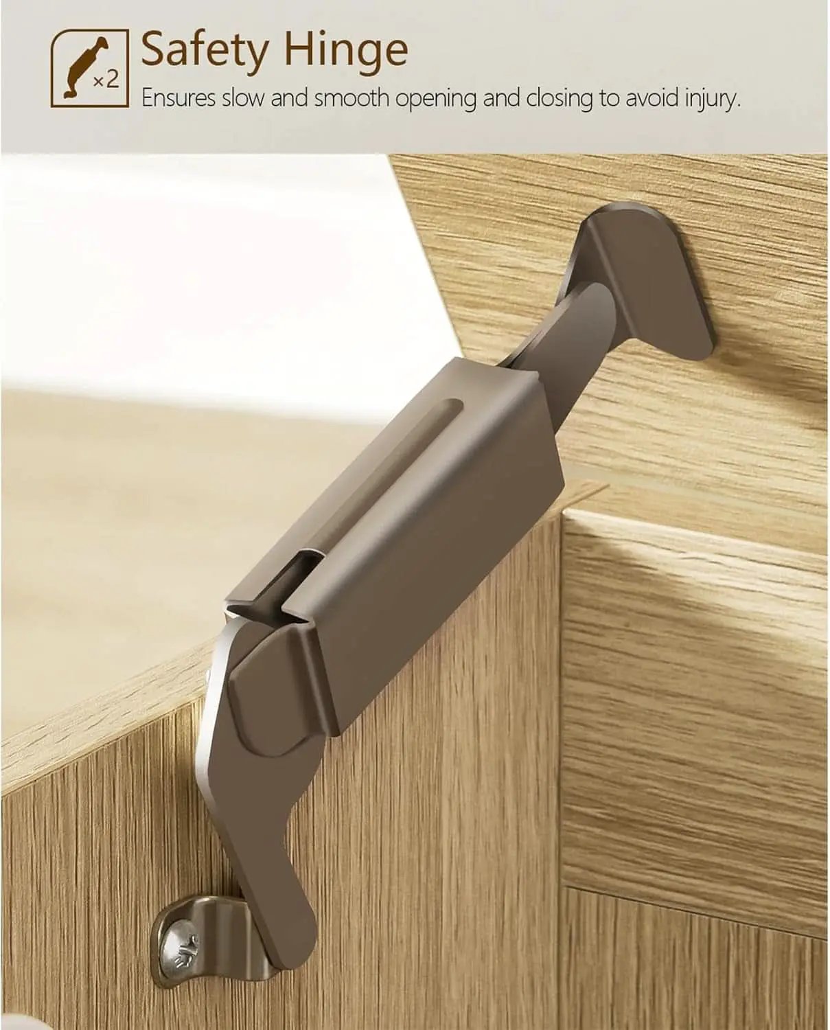 Natural 39.4 Inch StorageChest With Hinges Durable from PriceLows™