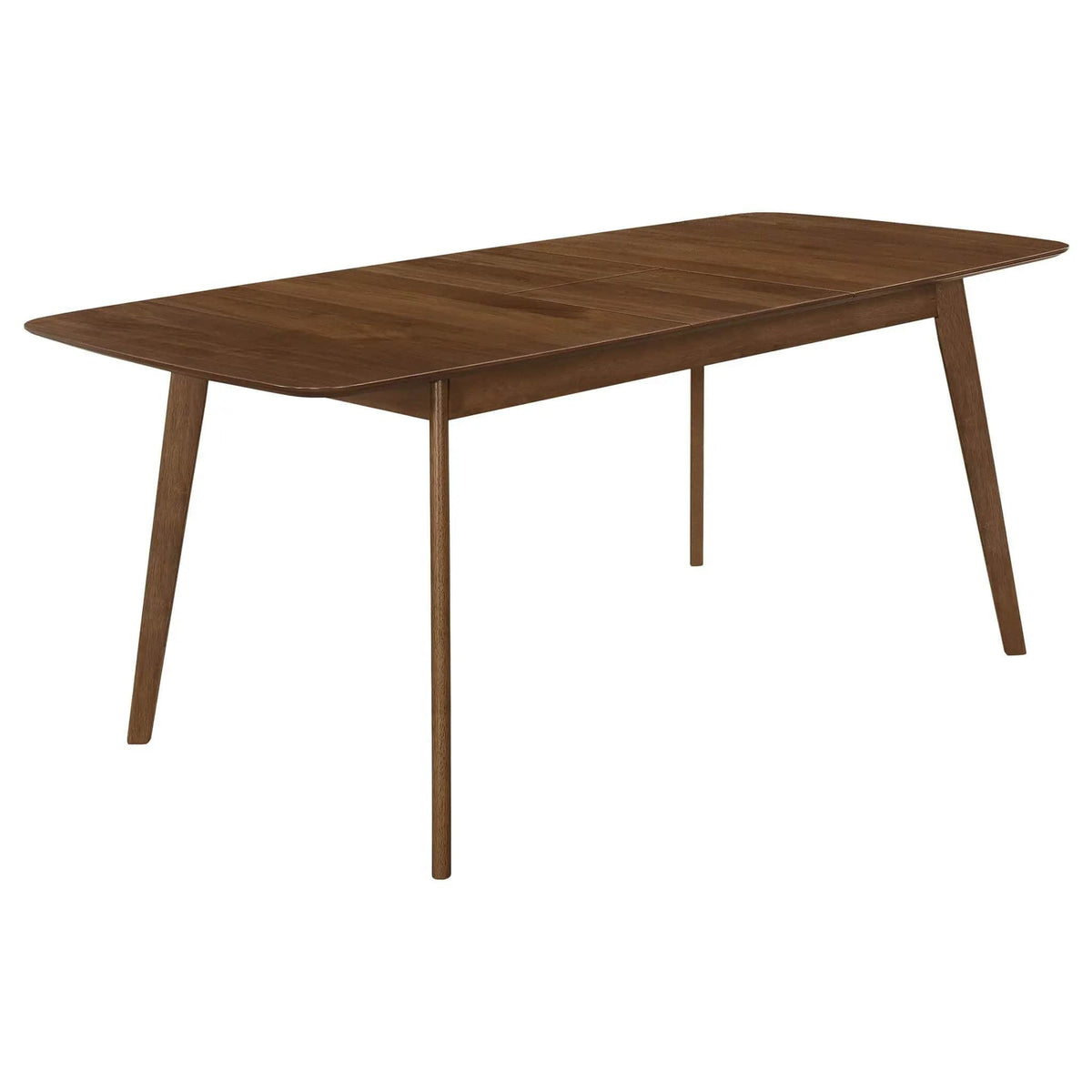 Redbridge 5-piece Rectangular Dining Set Natural | 5-Piece Set | Walnut & Fabric | Walnut