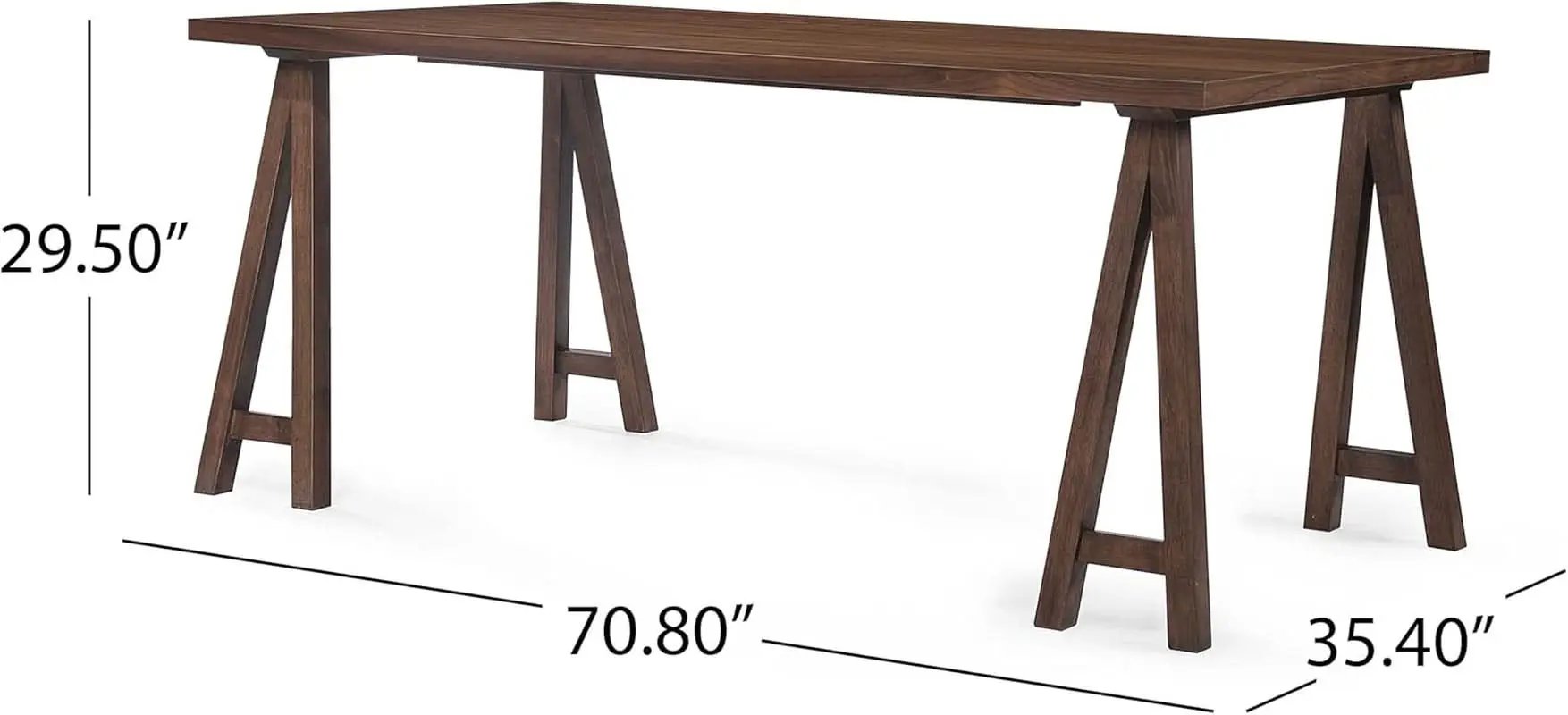 Mid Century A Frame Dining Set Beige Textile Upholstery from PriceLows™