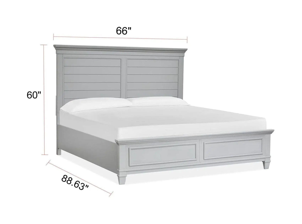 Charleston Complete Panel Bed | 6 Pieces | Bedroom Furniture | Bedroom