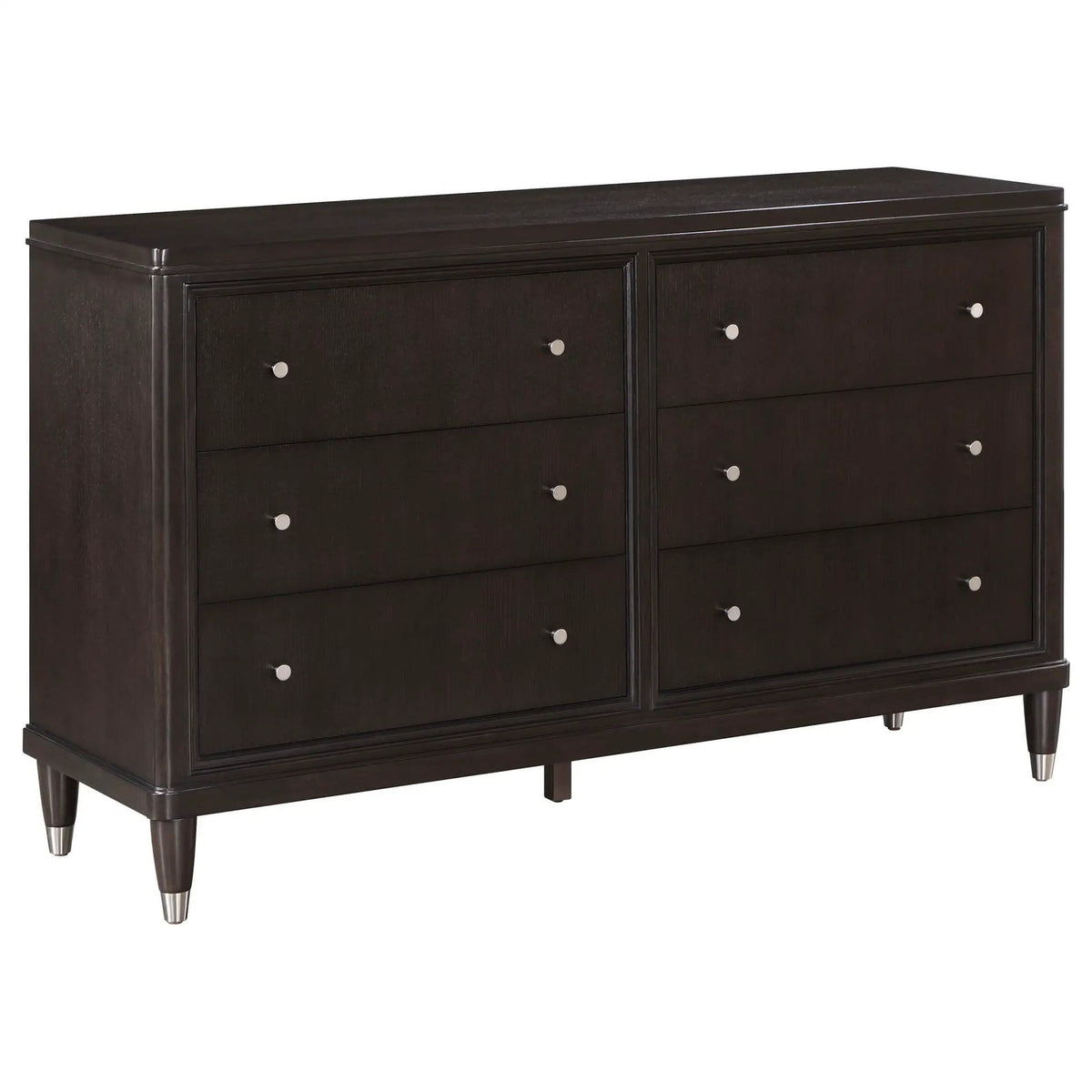 Emberlyn 6-drawer Dresser | 64 x 20 x 38.5 in | Cedar | Brown