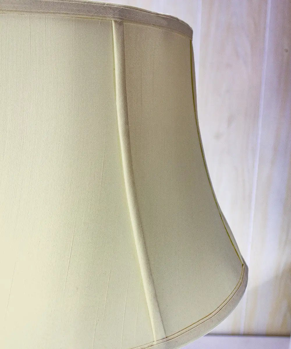 Floor Shantung Lampshade | 19 X 11 Inches | Egg Shape