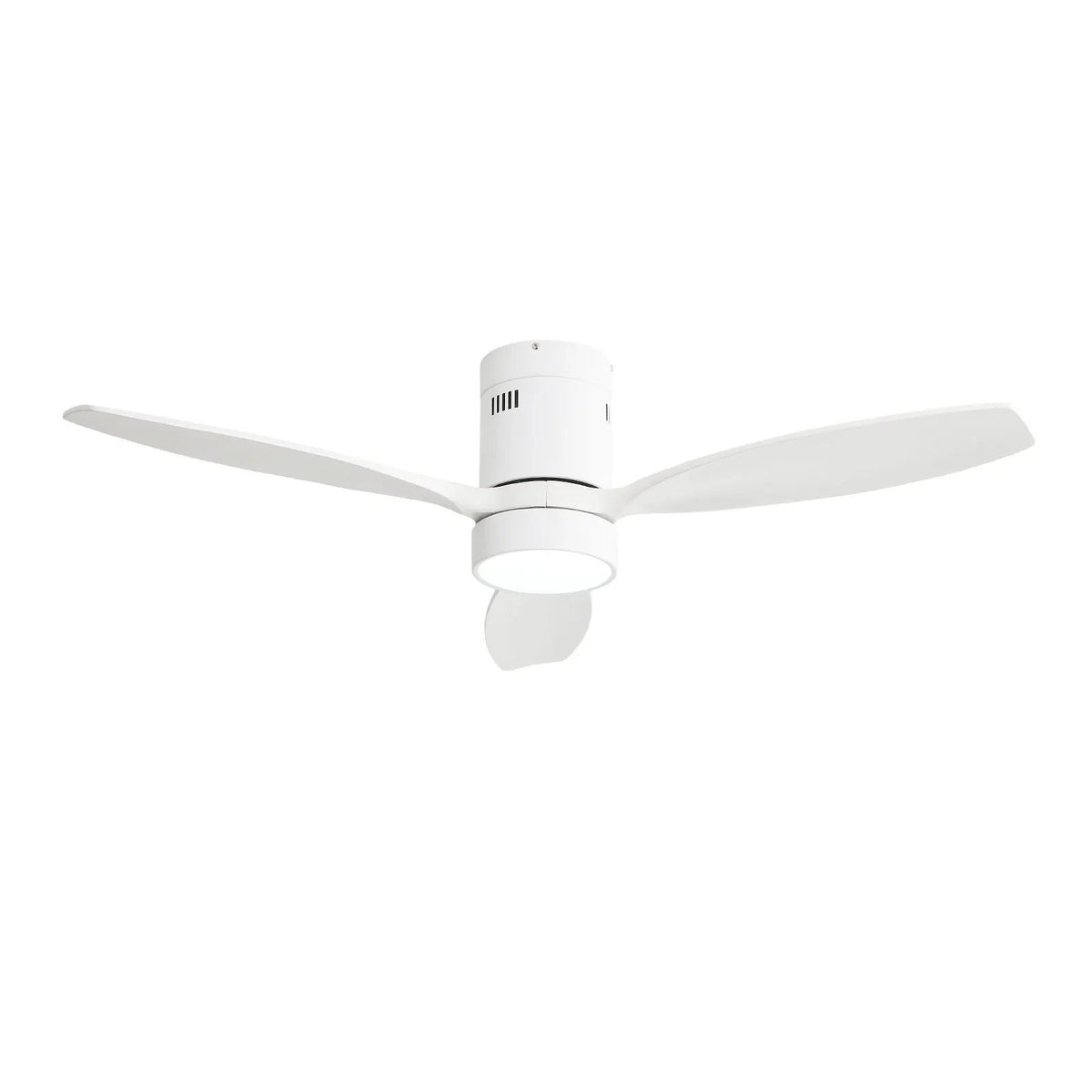 Ceiling Fan | 52 Inch Flush Mount | Reversible DC Motor | Remote LED Light