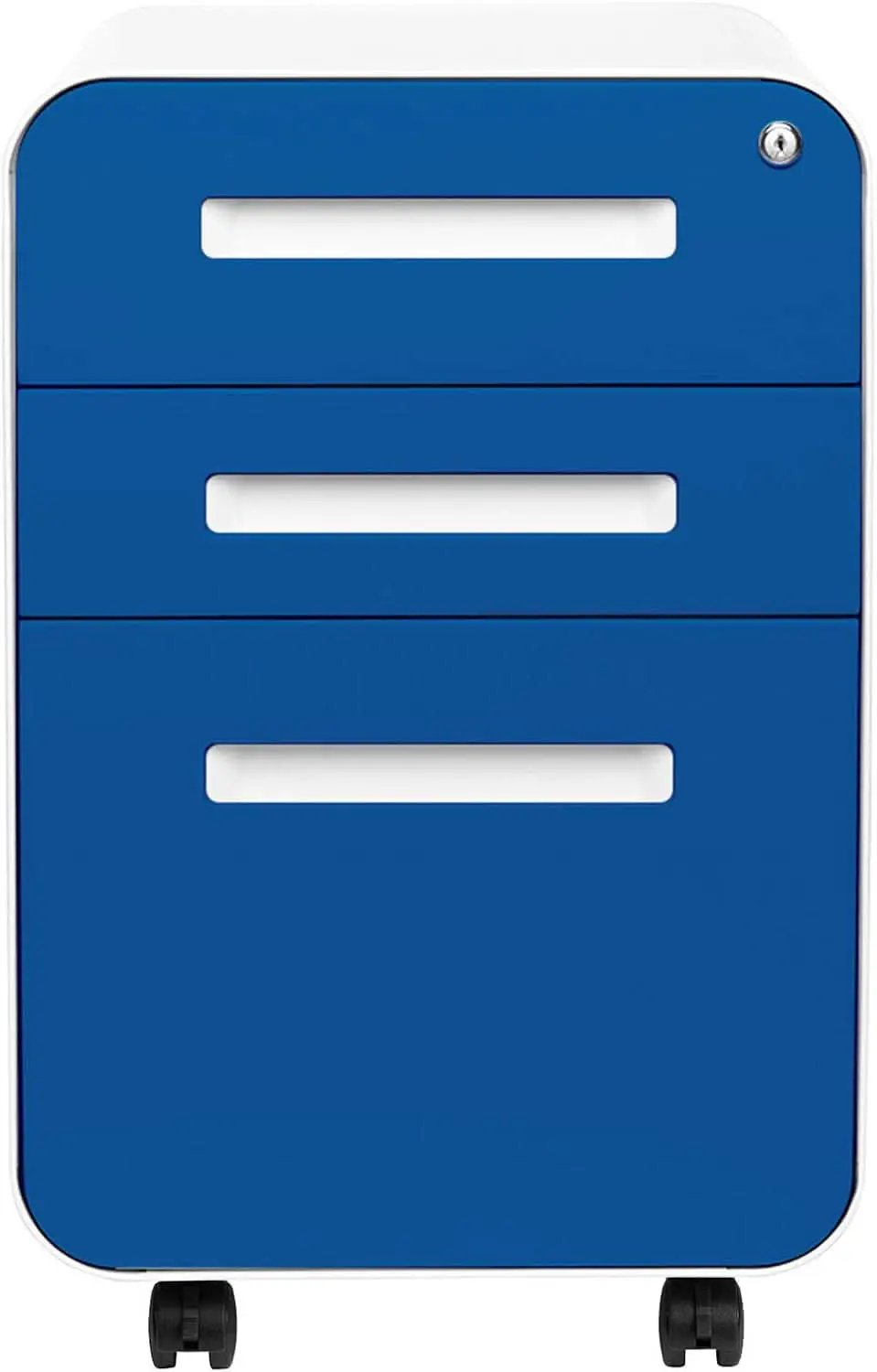 Stockpile 3 Drawer File Cabinet With Lock Under Desk from PriceLows™