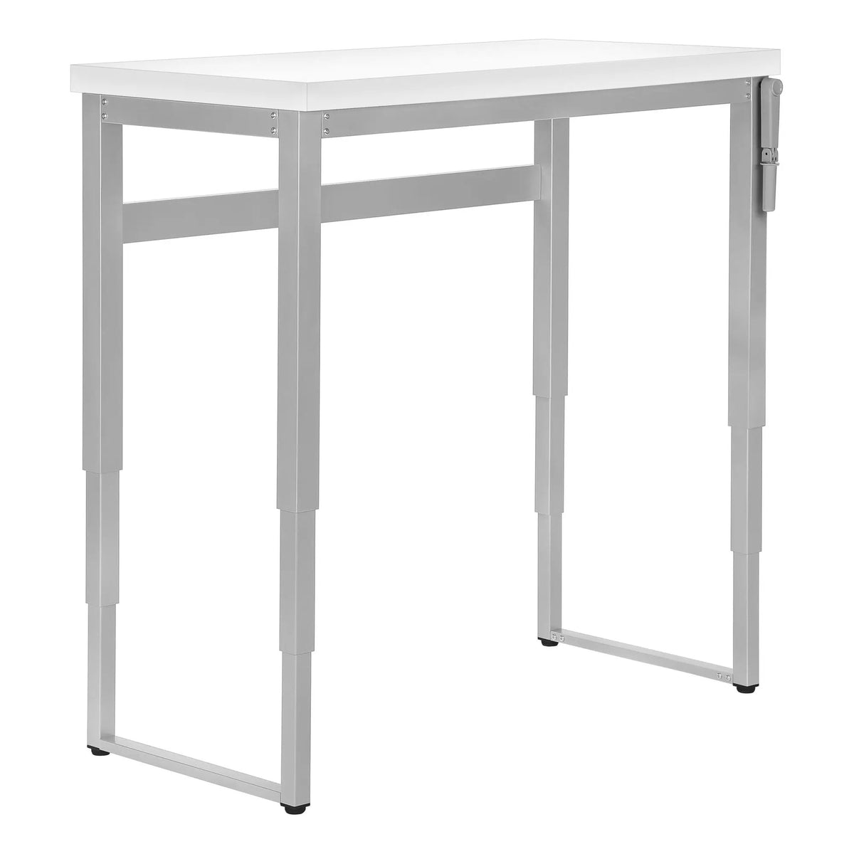 Adjustable Standing Computer Desk | 47.25 Inch Width | Thick Panel Tabletop | Laptop And Writing Use