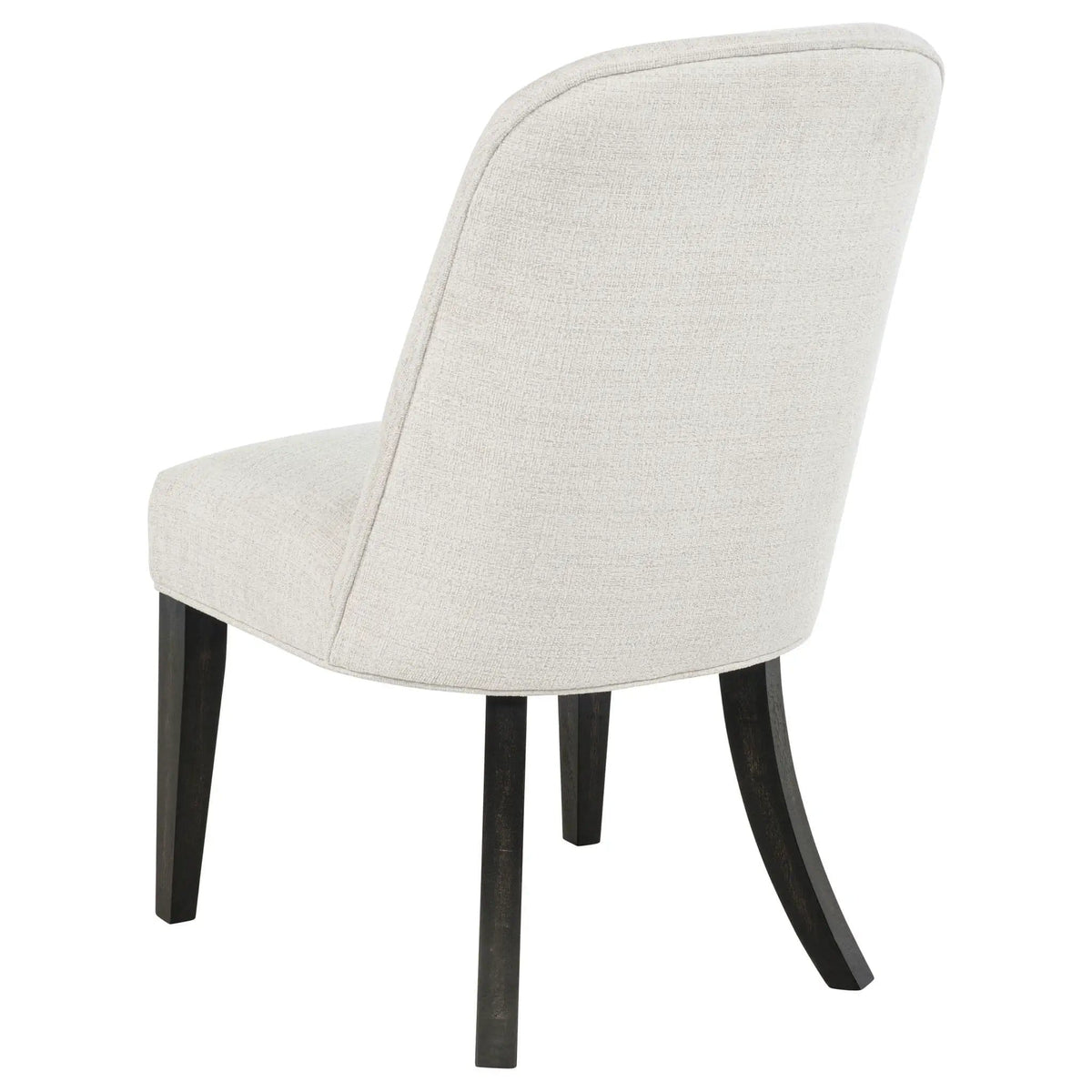 Leandro Upholstered Dining Side Chair Cream (Set of 2) | 21.75 x 26 x 37.5 in | Fabric | Dining Room